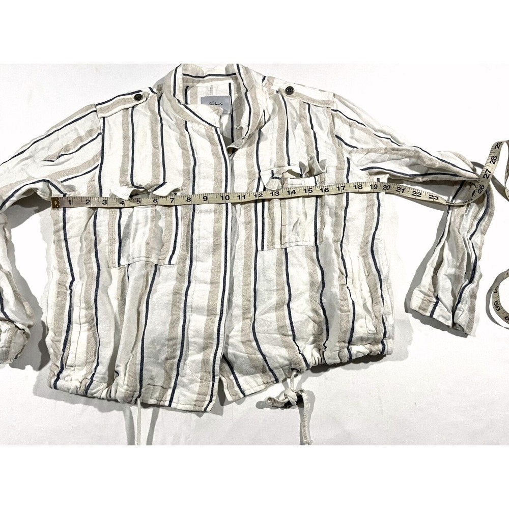 Womens Rails Rowen Linen Rayon Blend Button Pocke… - image 5